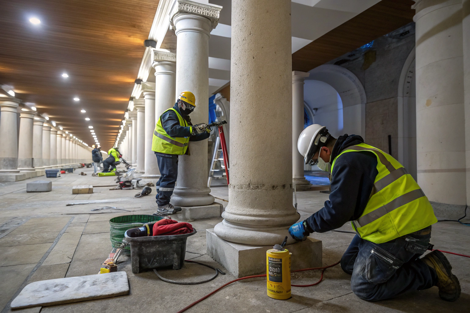 Ремонт колонн: современные методы и технологии от Ювикс Групп